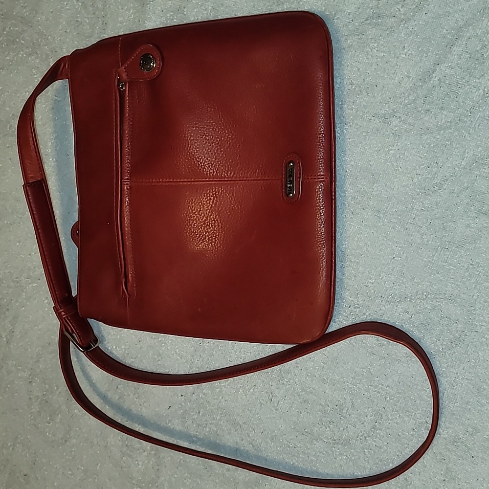 Perlina Leather Crossbody